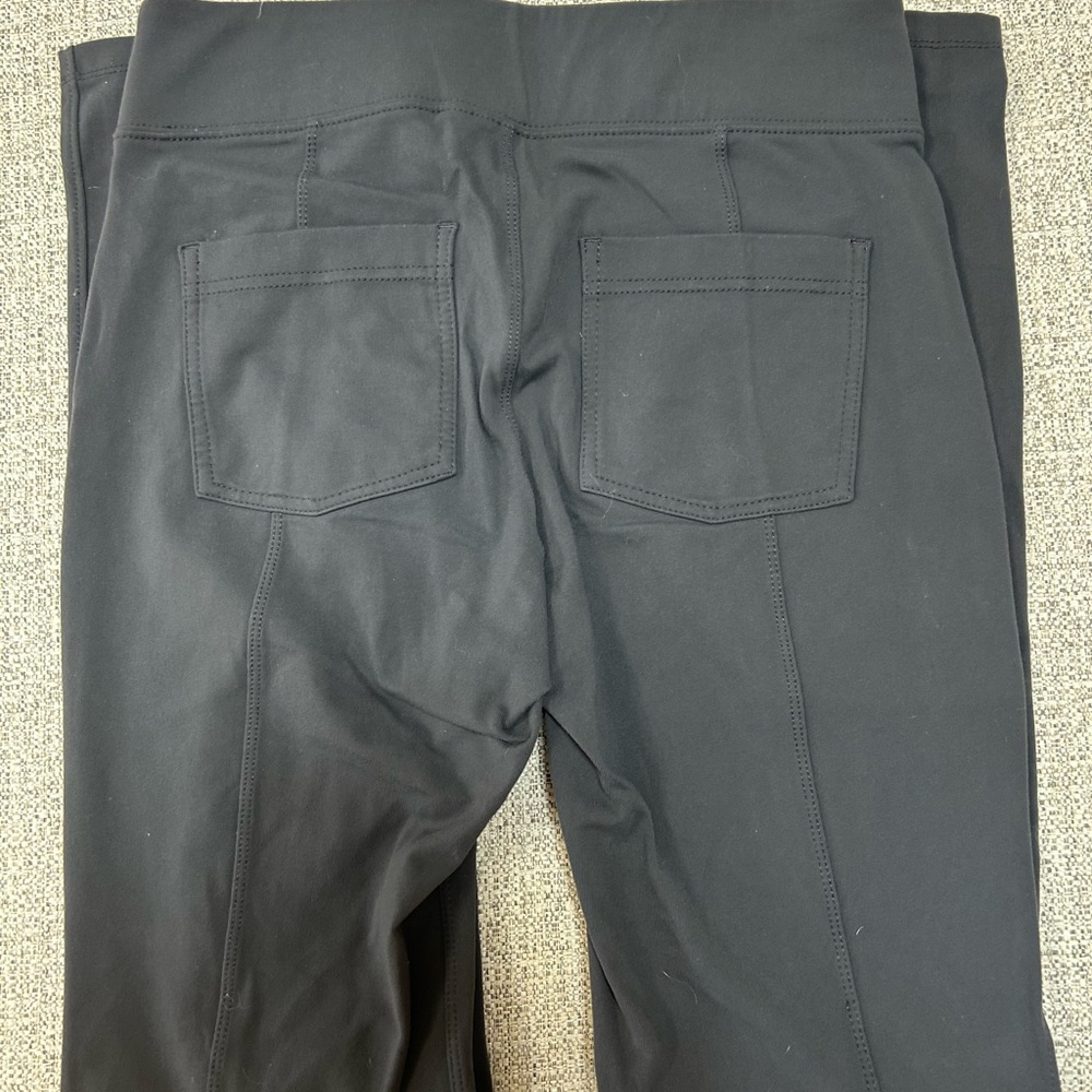 Athleta Women's Charcoal Leggings - Picture 3 of 4